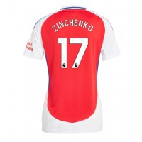 Arsenal Oleksandr Zinchenko #17 Kotipaita Naiset 2024-25 Lyhythihainen